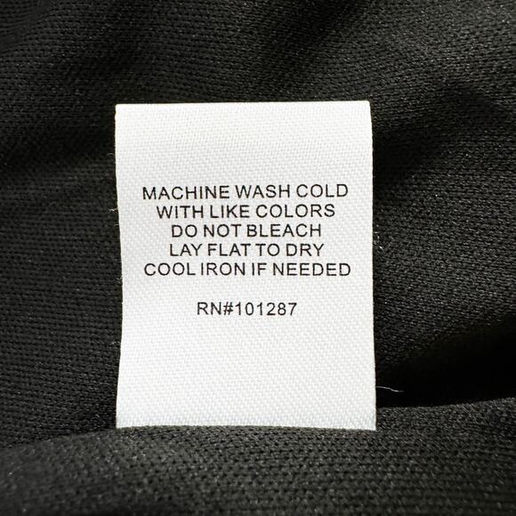 Alexa Admor Rosalie Long Sleeve Draped Shift Dress Black Whimsigoth sz XL FLAW - Picture 10 of 12